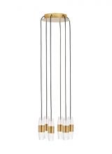 Visual Comfort & Co. Modern Collection SLCH38427NB - Lassell Short 6 Light Chandelier