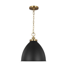 Visual Comfort & Co. Studio Collection CP1291MBKBBS - Medium Dome Pendant