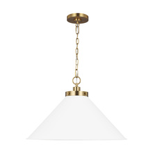 Visual Comfort & Co. Studio Collection CP1311MWTBBS - Wide Cone Pendant